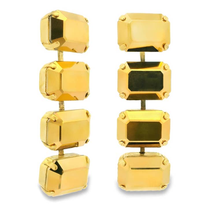 Orecchini Whitney in Aurum per la vendita all'ingrosso da parte di TOVA