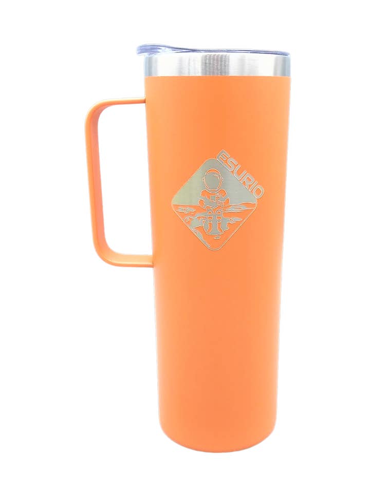 Orange Solaire Isolierbecher „Vega“ für den Großhandel von ESURIO
