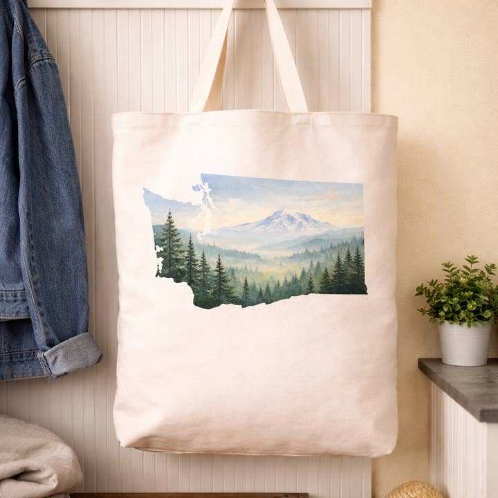 Sac Icône de l'État de Washington pour la vente par Things UnCommon