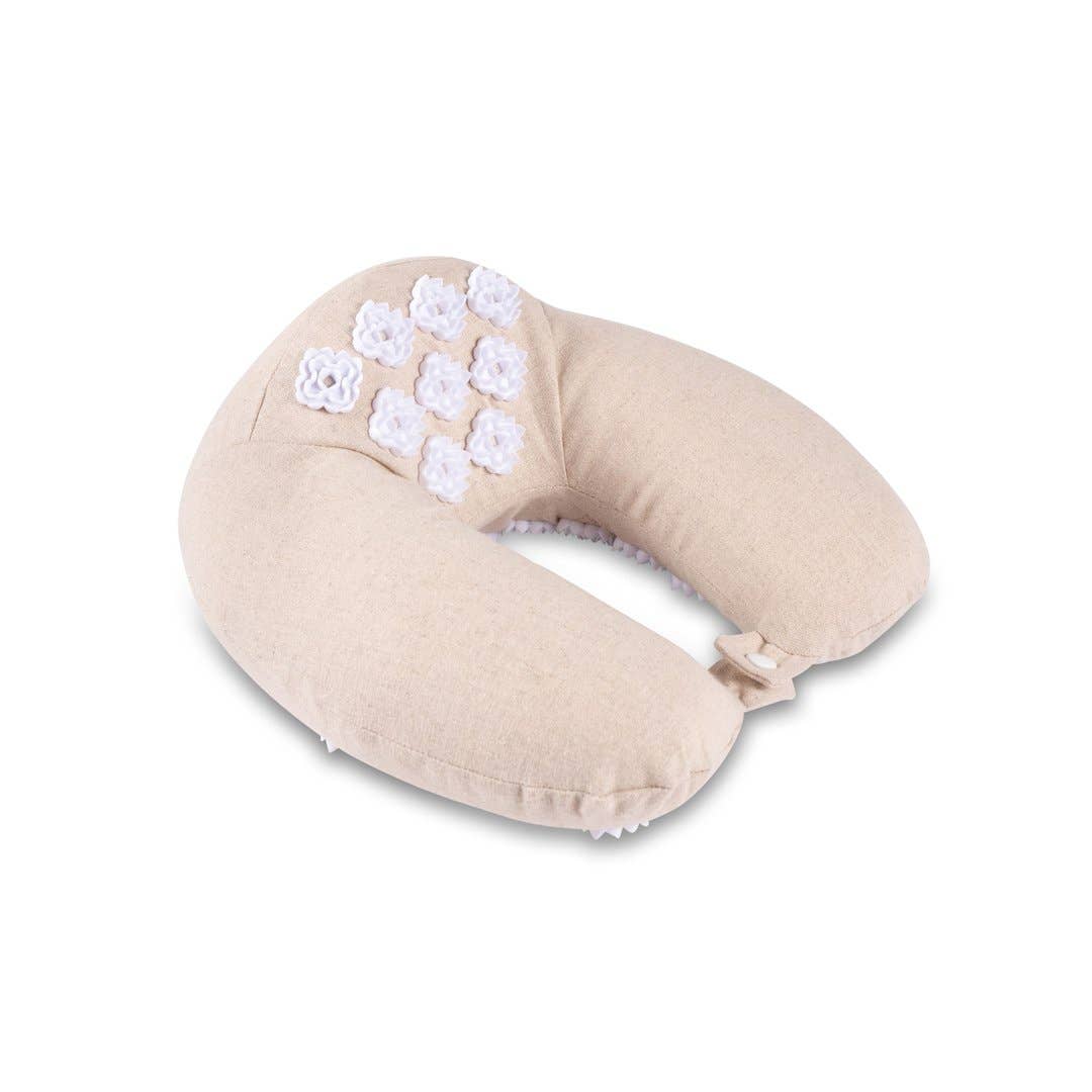Kanjo - Venta al por mayor Cojín de spa/terapia - Almohada cervical de acupresión de espuma viscoelástica Kanjo1