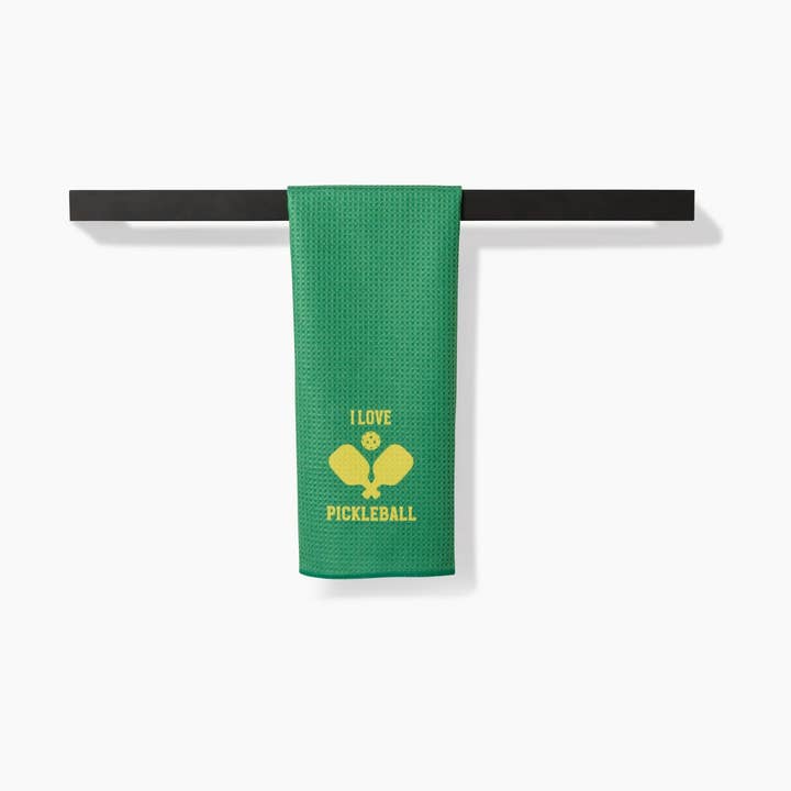 Geometry - Wholesale Tea Towel - I Love Pickleball Tea Towel3