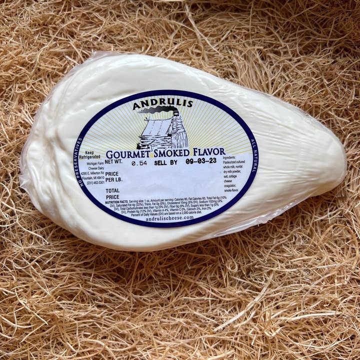 Andrulis Farmers Cheese Smoked for wholesale by Andrulis