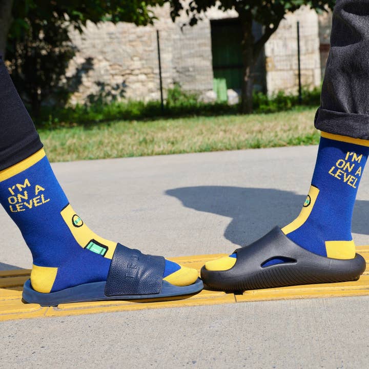 Happy Bits Socks – wholesale Socks – Unisex – I'm On a Level Bamboo Socks5