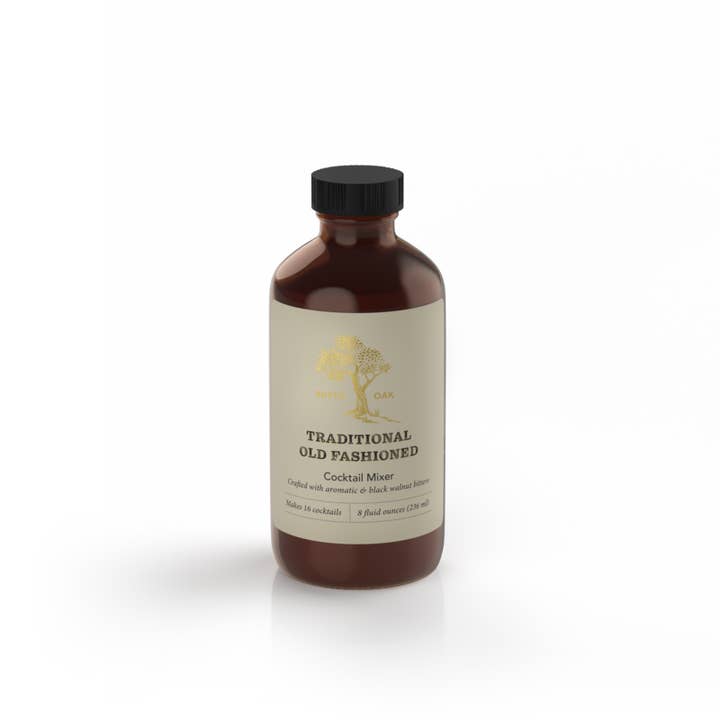 Rustic Oak - Wholesale Cocktail Mix/Syrup - Traditional Old Fashioned Cocktail Mixer 8oz1