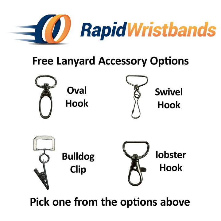 RapidWristbands - Wholesale Lanyard - Unisex - 50 pcs Pack Custom Double Side Full Color Print Lanyard5