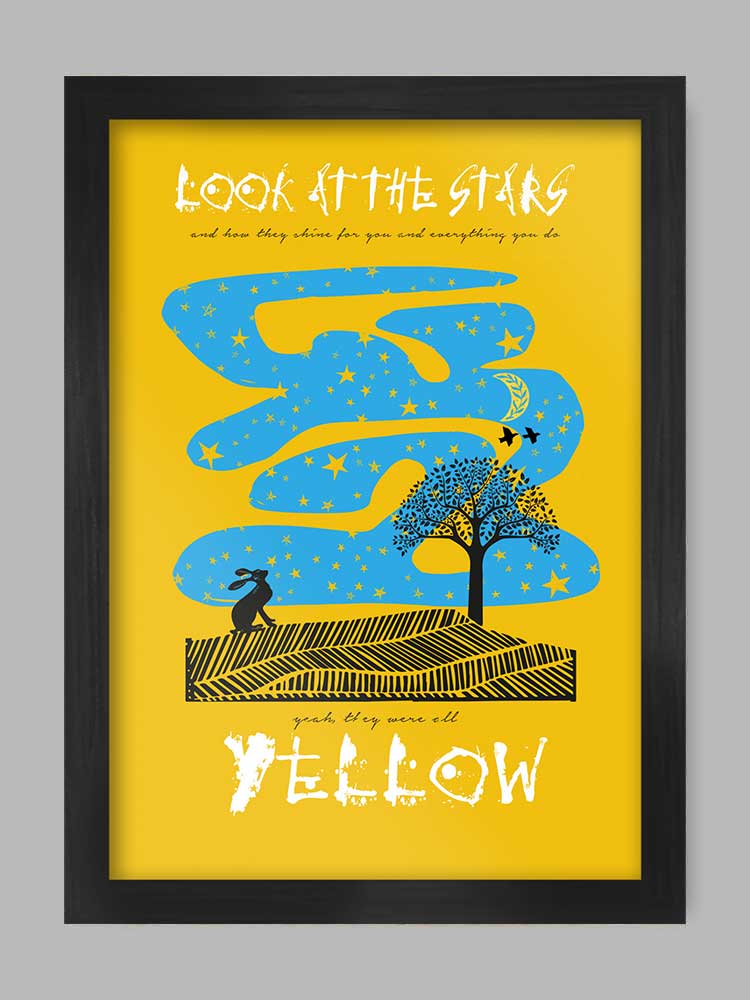 The Northern Line – wholesale Poster – Yellow - Music Poster Print0