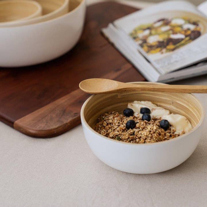 NUTS Innovations - Wholesale Kitchen Spoon - bamboo cereal spoon 16cm3