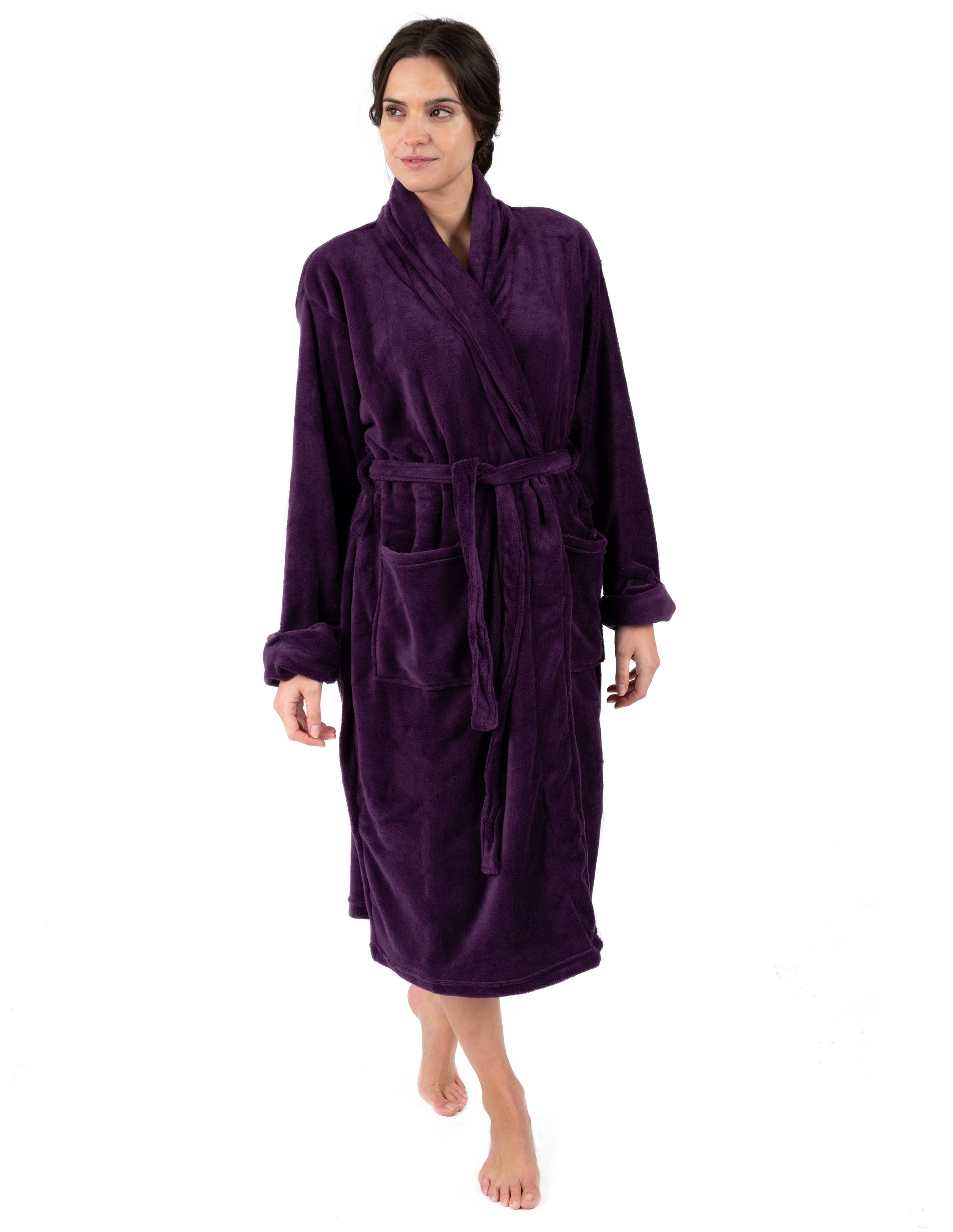 Leveret Pajamas - Wholesale Robe - Women's - Womens Fleece Robe17
