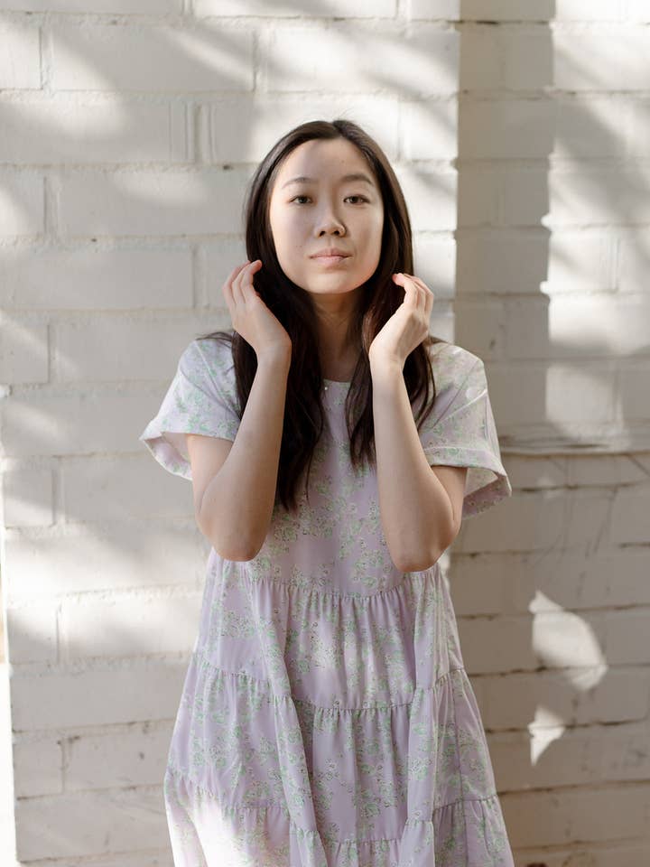 XAD0214A - LAVENDEL - GROTE MATEN voor wholesale door Lily Gray