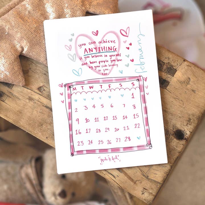 Made by Leah – wholesale Calendar – 2026 Made by Leah Desk Calendar 8