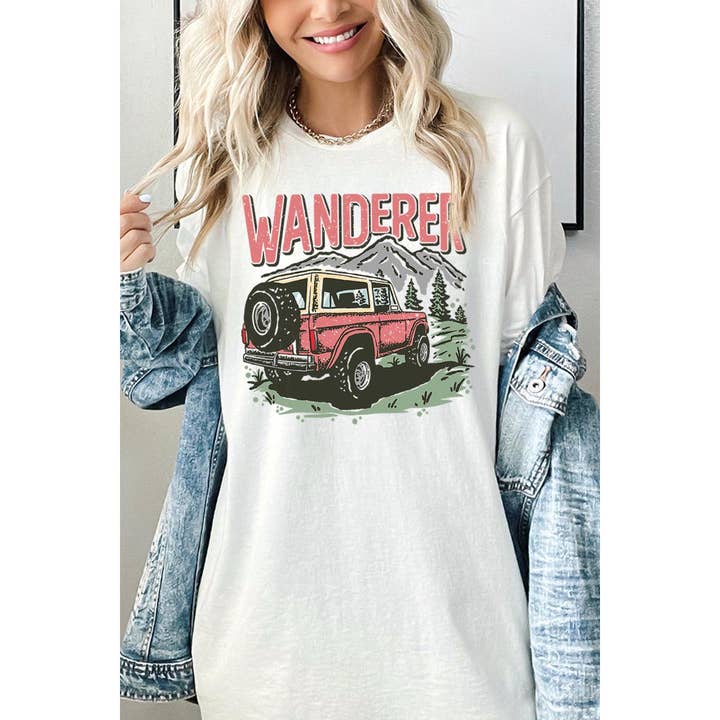 COLORBEAR - Wholesale T-Shirt (Graphic) - Women's - Wanderer Adventure Graphic Heavyweight T Shirts6