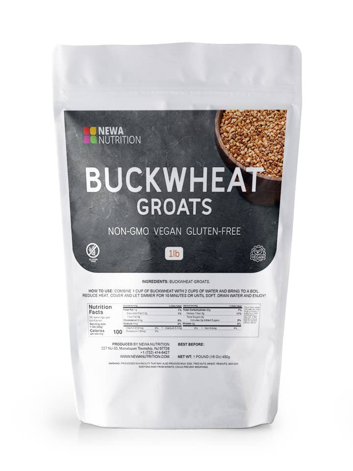 Organic Buckwheat Groats by Newa Nutrition. NON - GMO, Glute for wholesale by Newa Nutrition INC