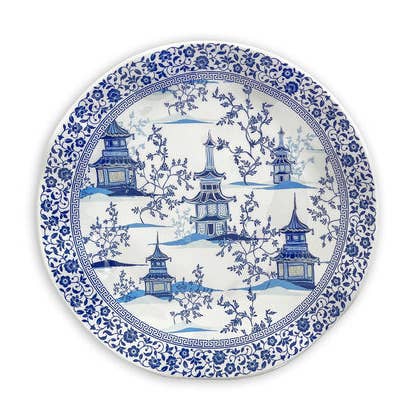 Pagoda 11" Speiseteller für den Großhandel von Q Squared