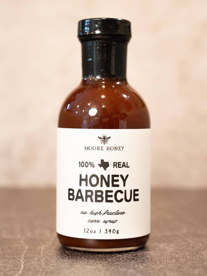 Texas Honey BBQ Sauce for wholesale by Moore Honey