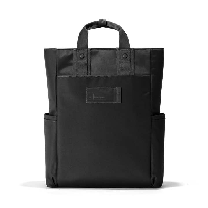 Petra Convertible Tote in Onyx for wholesale by Dagne Dover