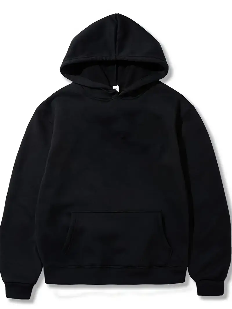 Lucky Avocado - Wholesale Hoodie - Men's - Men's Basic Classic Loose Fleece Long Sleeve Hoodie8