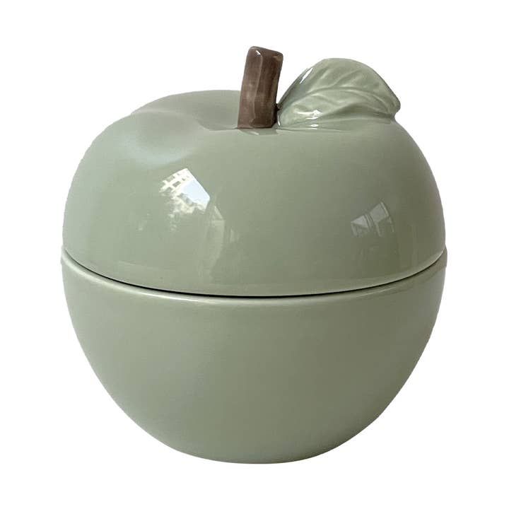 Kerze pom' glow matcha salvia D9,8 H10,2cm für den Großhandel von Opjet Paris