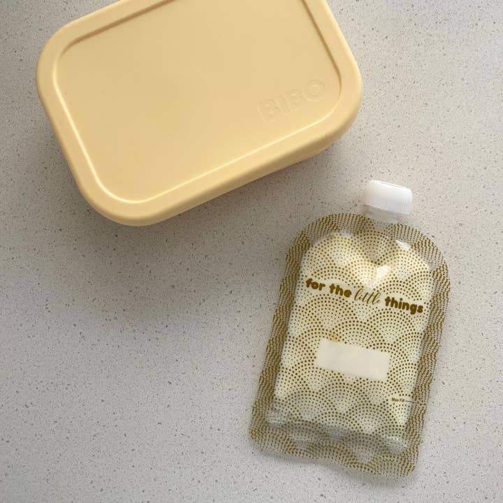 Sinchies - Wholesale Food storage wrap/bag - Sinchies 150ml Reusable Food Pouches - Golden Waves6