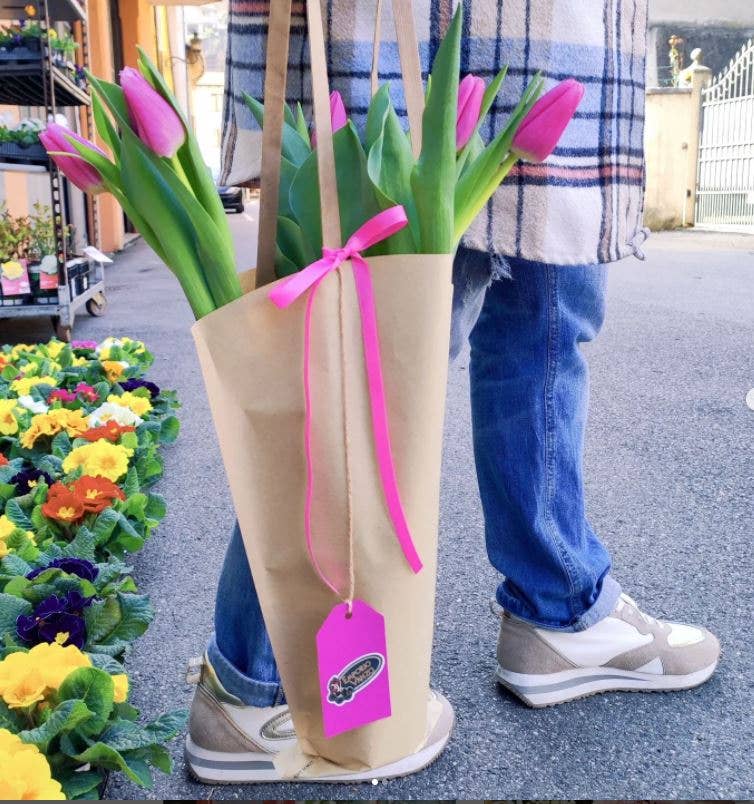 B&P Italia - Wholesale Gift Bag - Paper shopping bag for flowers and bouquets7