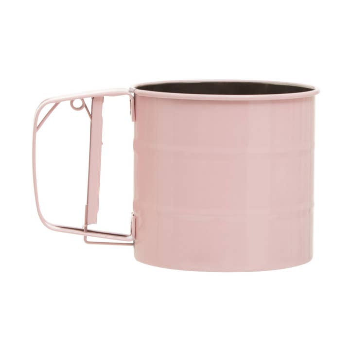 Pastel Pink Mechanical Sifter - 250ml for wholesale by Interiors by Premier