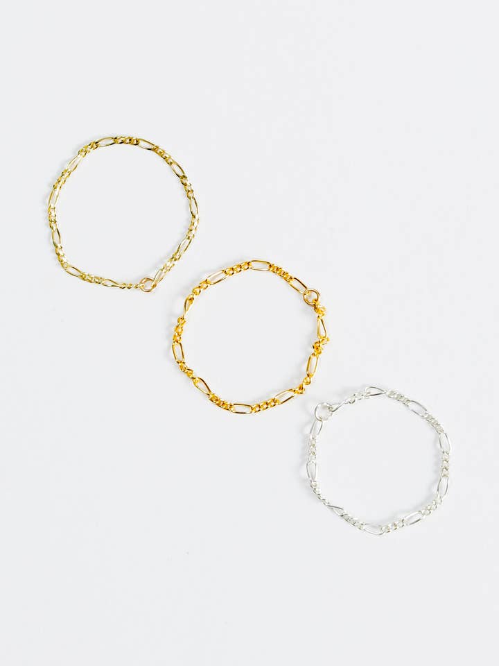 Dainty Figaro Chain Ring for wholesale by Sayre