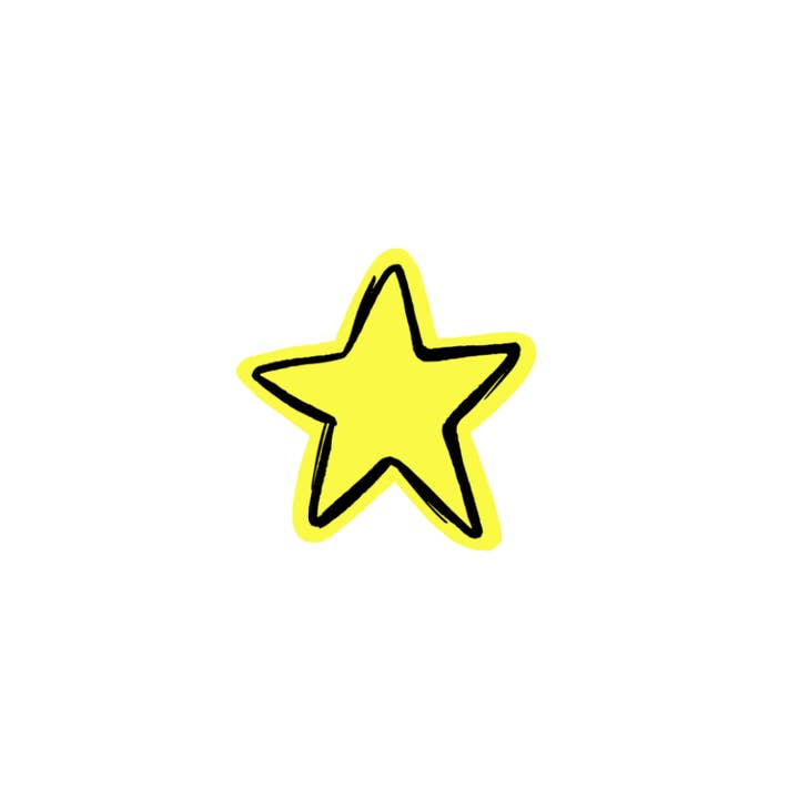 STUDIO LEMONADE - Wholesale Congratulations Card - you're a star. Greeting Card with Kraft Envelope3