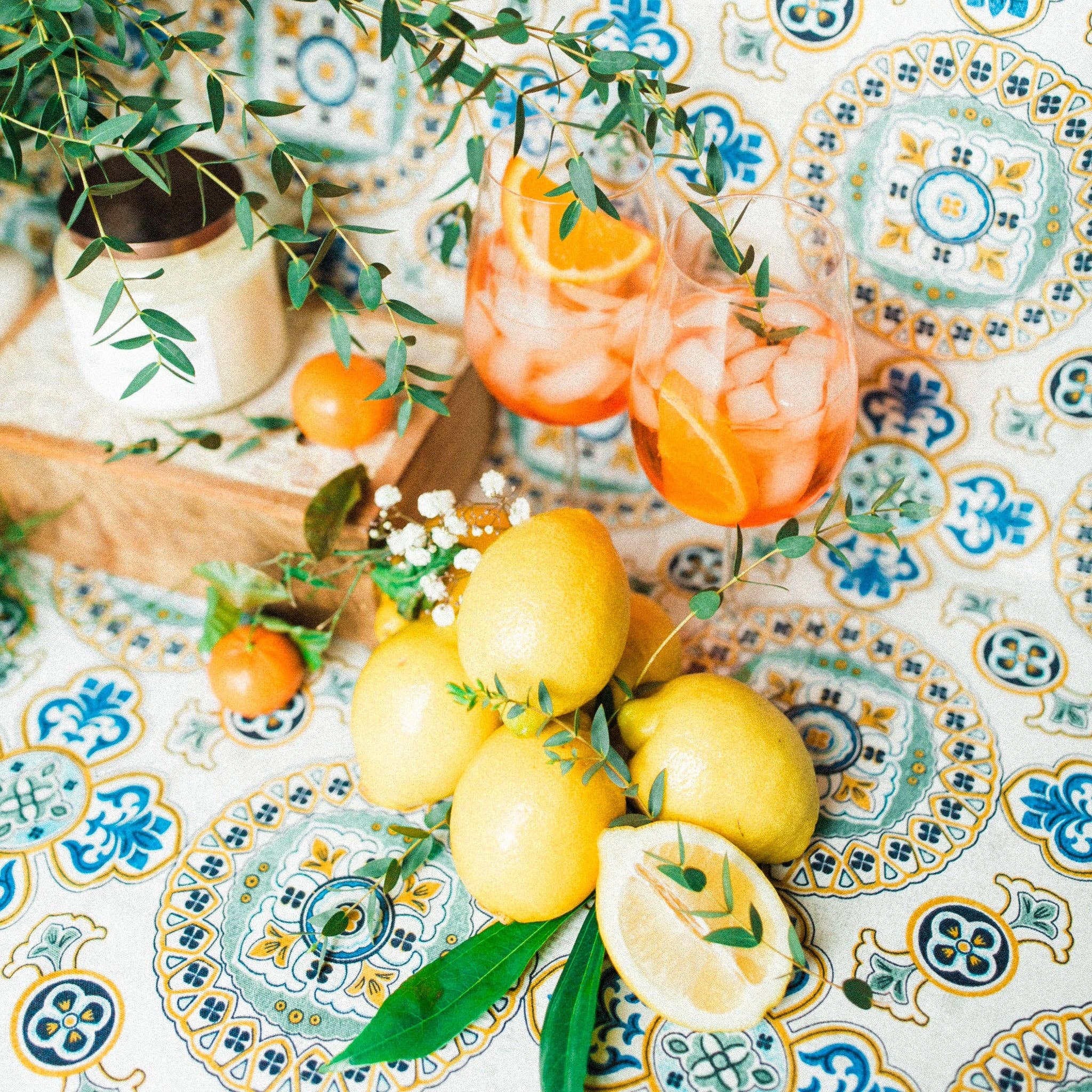 Palms, Psalms, & Prosecco - Wholesale Jar/Filled Candle - Citrus Coast Soy Candle1