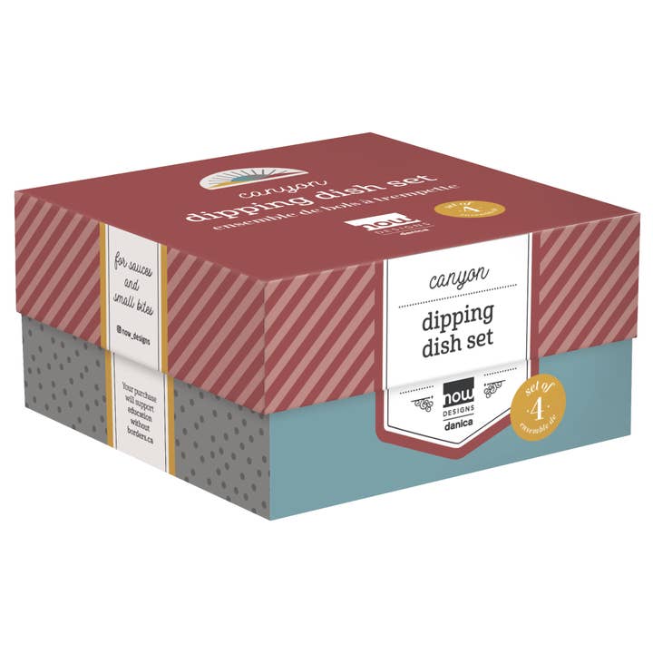 Now Designs by Danica - Wholesale Condiment/Dip Bowl - Canyon Dipping Dishes Set of 45