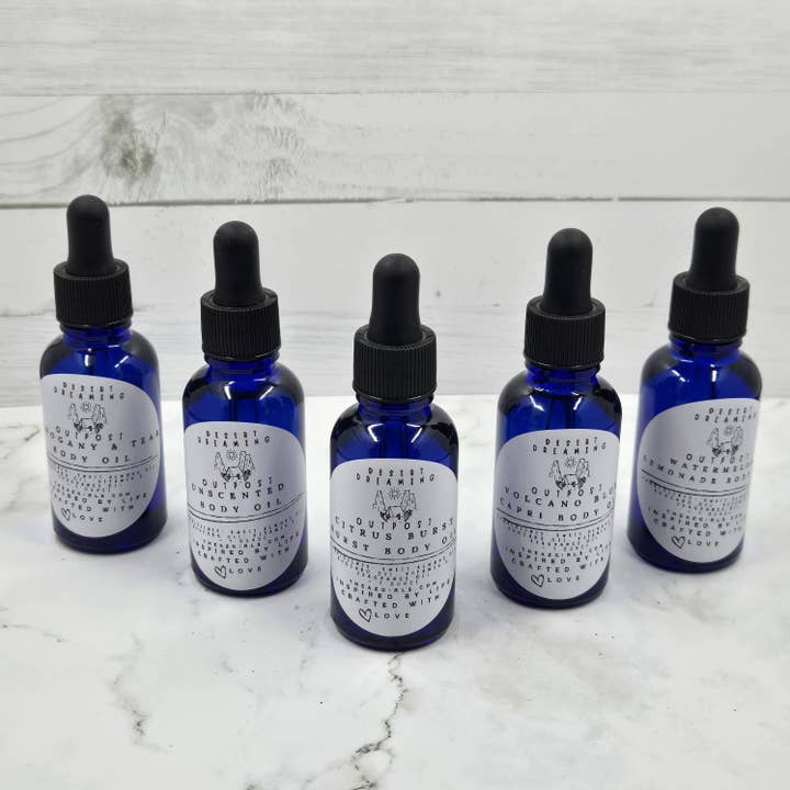 Body Oil for wholesale by Gray Matter Soap Company