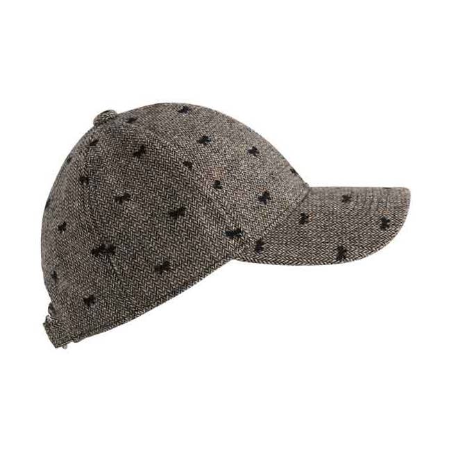 VALLERIE BALL CAP,GREY for wholesale by Shiraleah