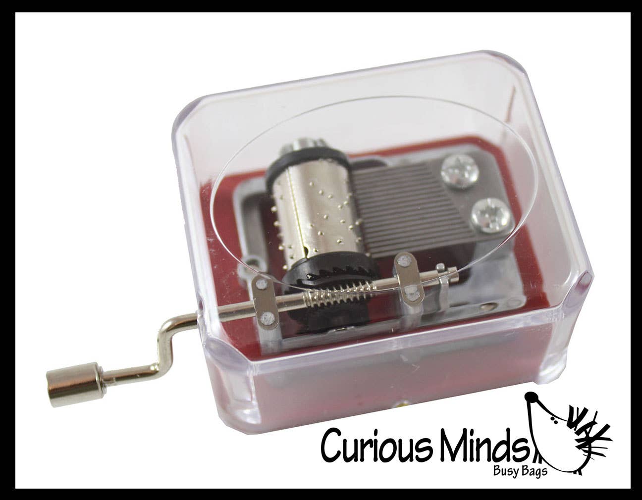 Curious Minds Toys - Wholesale Music Box - Kids & Baby - Mini Music Box - Wind Up Classic Toy - Mechanical Musical To1