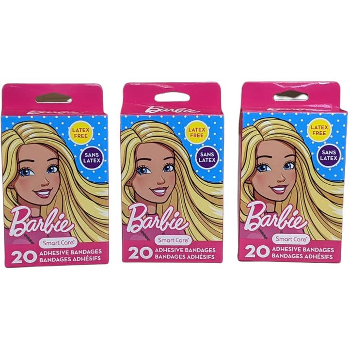 Innovarix - Wholesale Bandaids/Bandages - Kids & Baby - Barbie Themed Sterile Adhesive Kids Bandages - 20ct