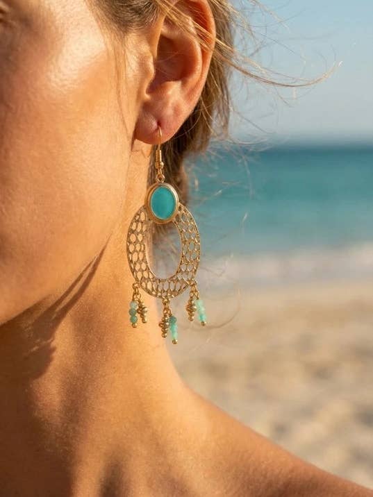 Earrings - A784 for wholesale by Bijoux Mystères