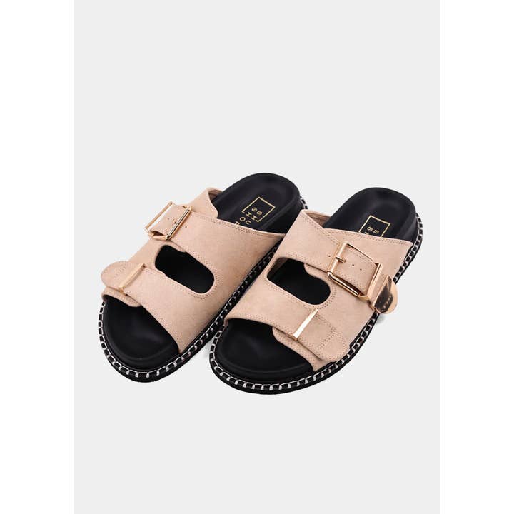 BEIGE SUEDE CHARLOTTE for wholesale on Faire2