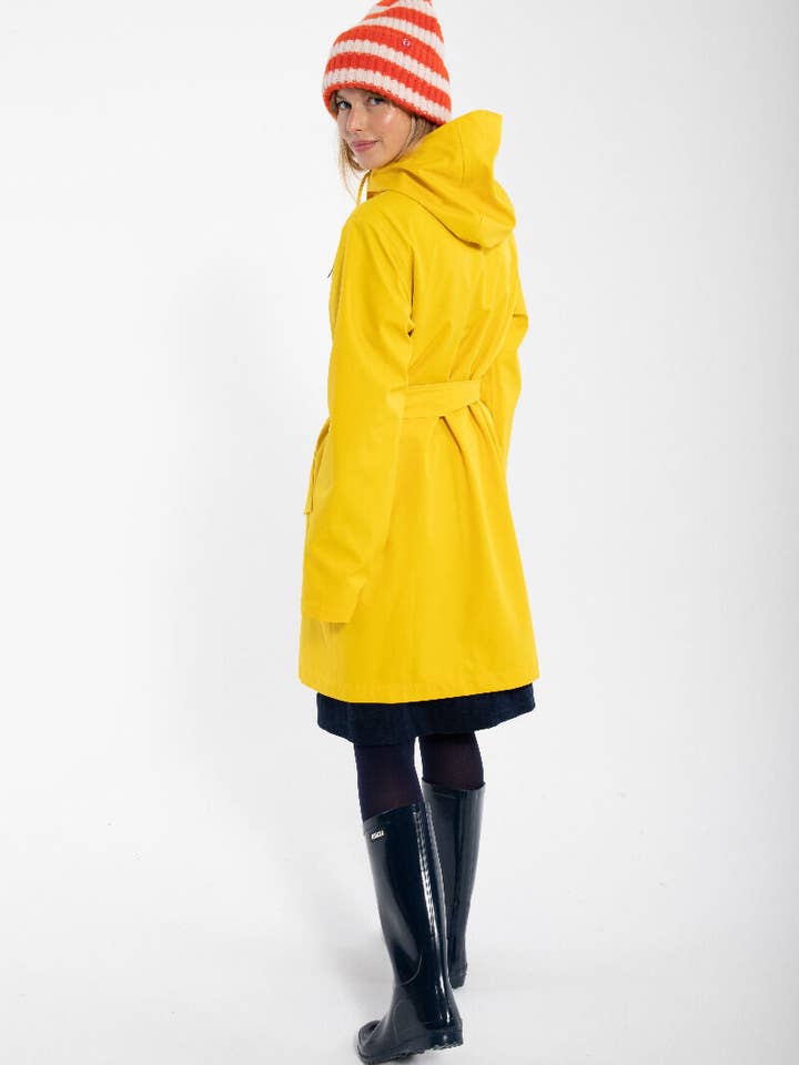 Danefae København - Wholesale Raincoat - Women's - Danerainlover Raincoat Dark Yellow