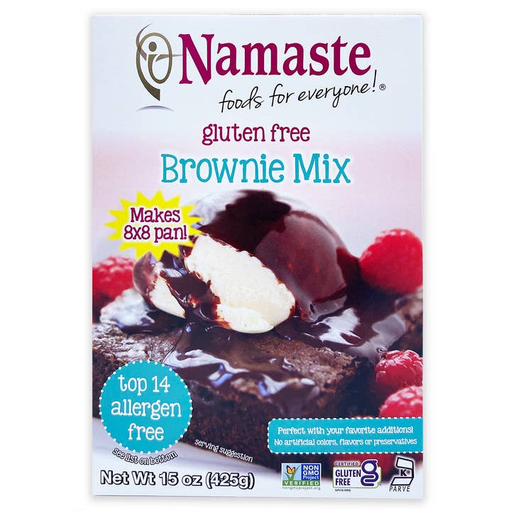 Namaste Foods – Engroshandel Browniemix – Glutenfri Brownie Mix, 15 oz