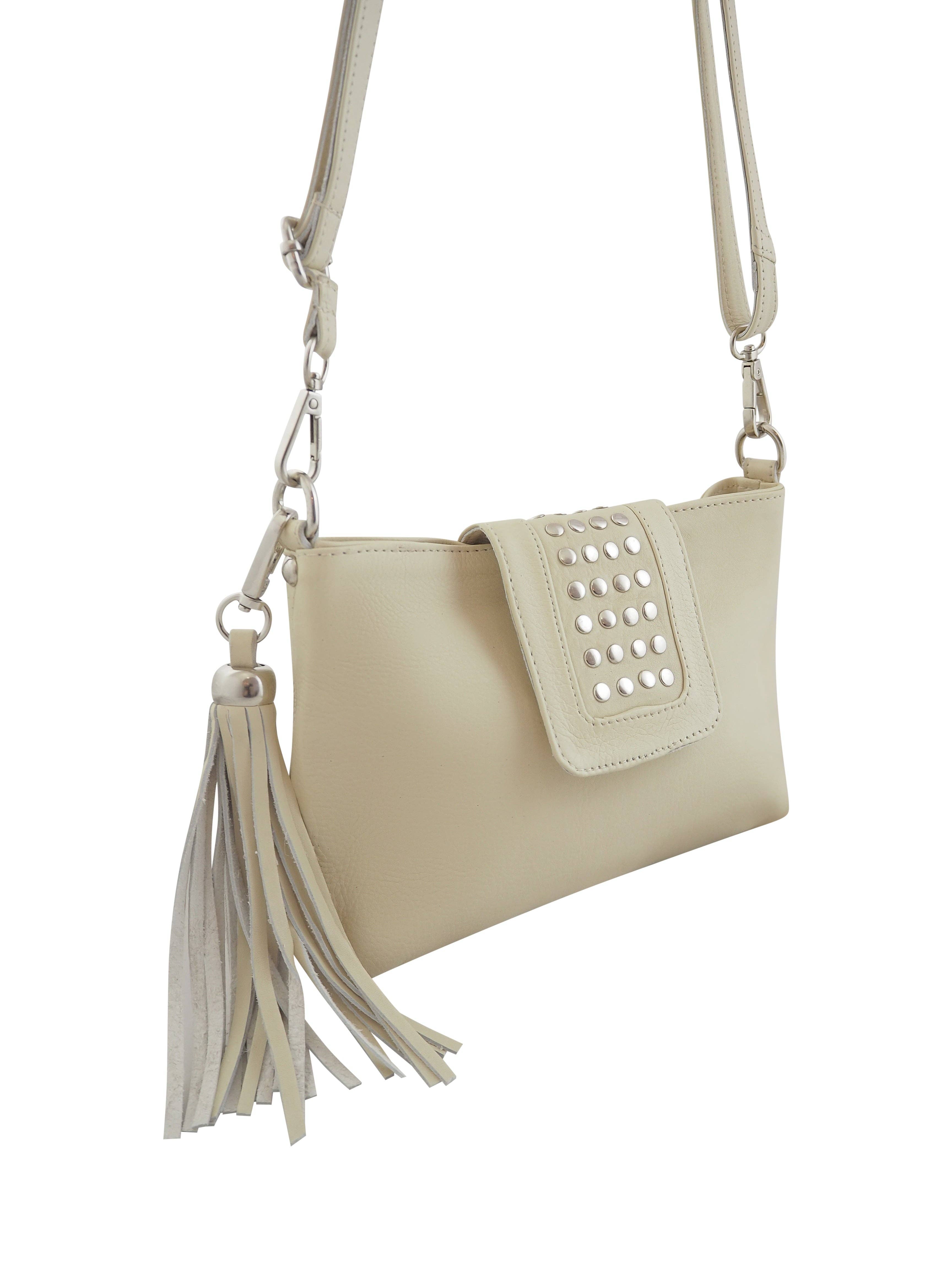 Cadelle Leather - Wholesale Crossbody Bag - Women's - Gigi Crossbody | Cream3