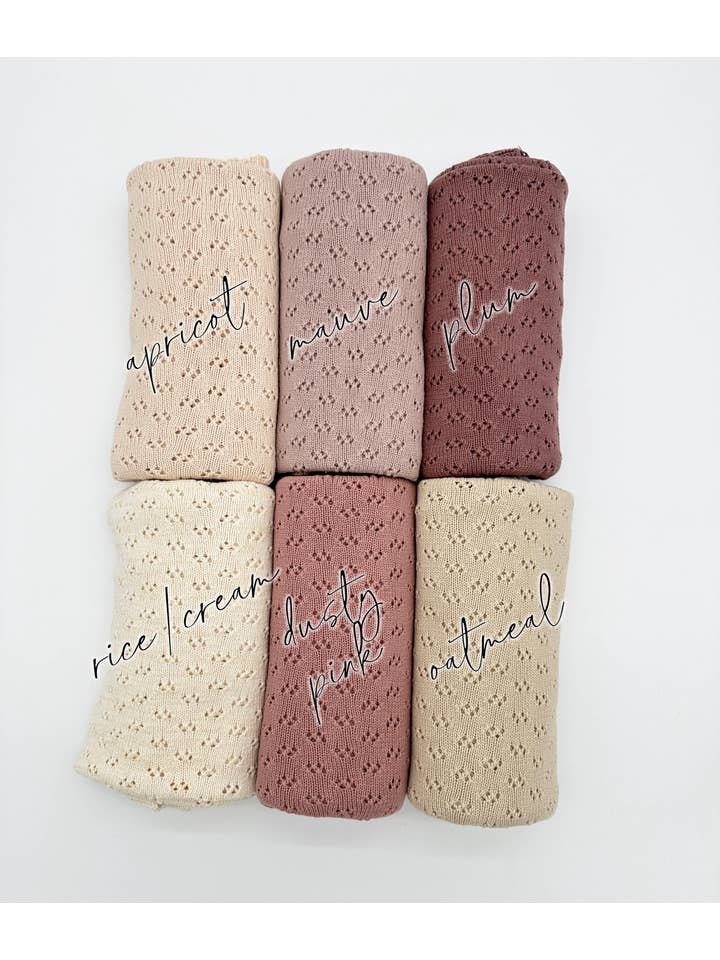 OLIVE & CRADLE - Wholesale Bedding Blanket - Kids & Baby - Grace Knitted Blanket