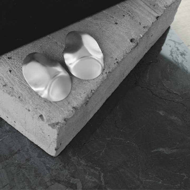 Dansk Copenhagen - Wholesale Stud/Post Earrings - Alaya IN:STORE Obelisk Post Earring Silver Plating5