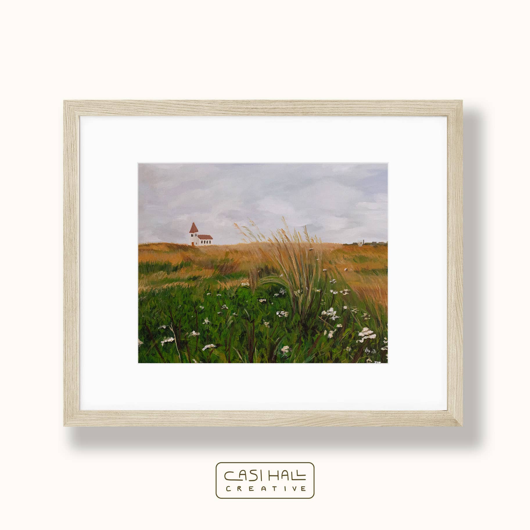 Omie Oh My! - Wholesale Art Print - Icelandic Flowers Landscape Fine Art Print