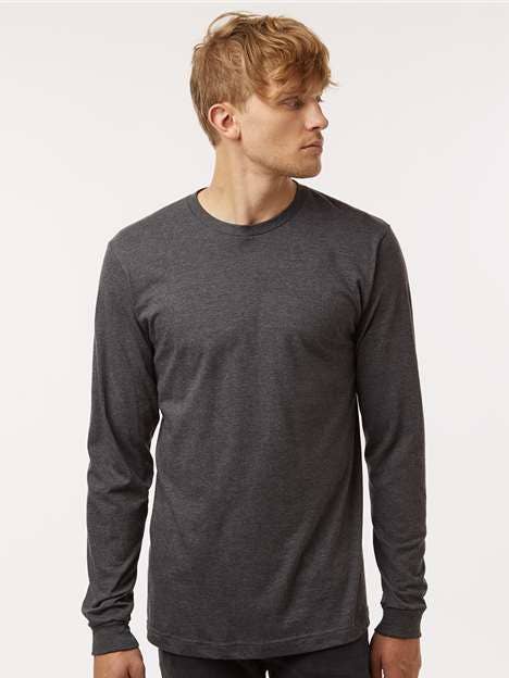 Tultex Unisex Fine Jersey Long Sleeve Blank T-Shirt | 202LS for wholesale by Total Apparel