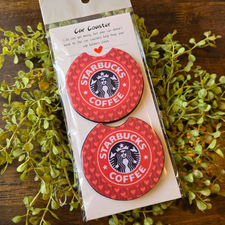 Autocoasterset voor wholesale door Magnolia On Main LLC