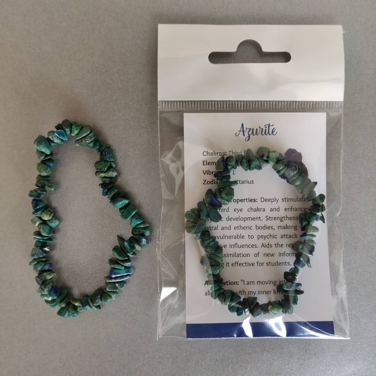 Rare Gear - Wholesale Beaded bracelet - Chip Gemstone / Crystal Stretch Bracelet with FREE Info Card4