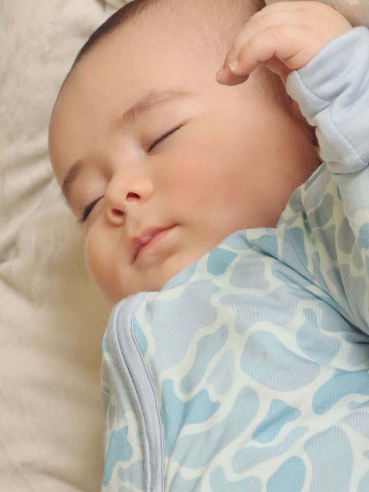 Brave Little Lamb the Label - Wholesale Jumpsuit - Baby - Coastal Camo Zip Footie2