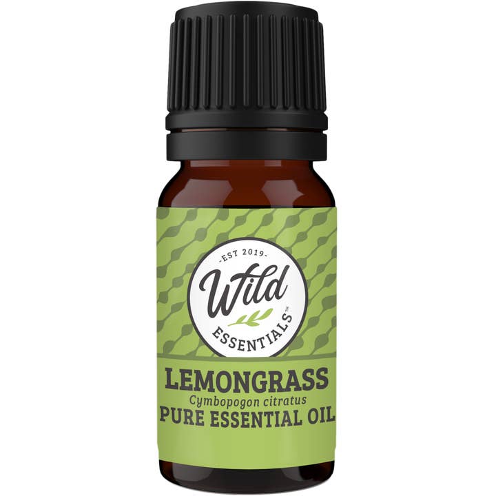 Essential Oil - Lemongrass - 10 ml Bottle for wholesale by Wild Essentials
