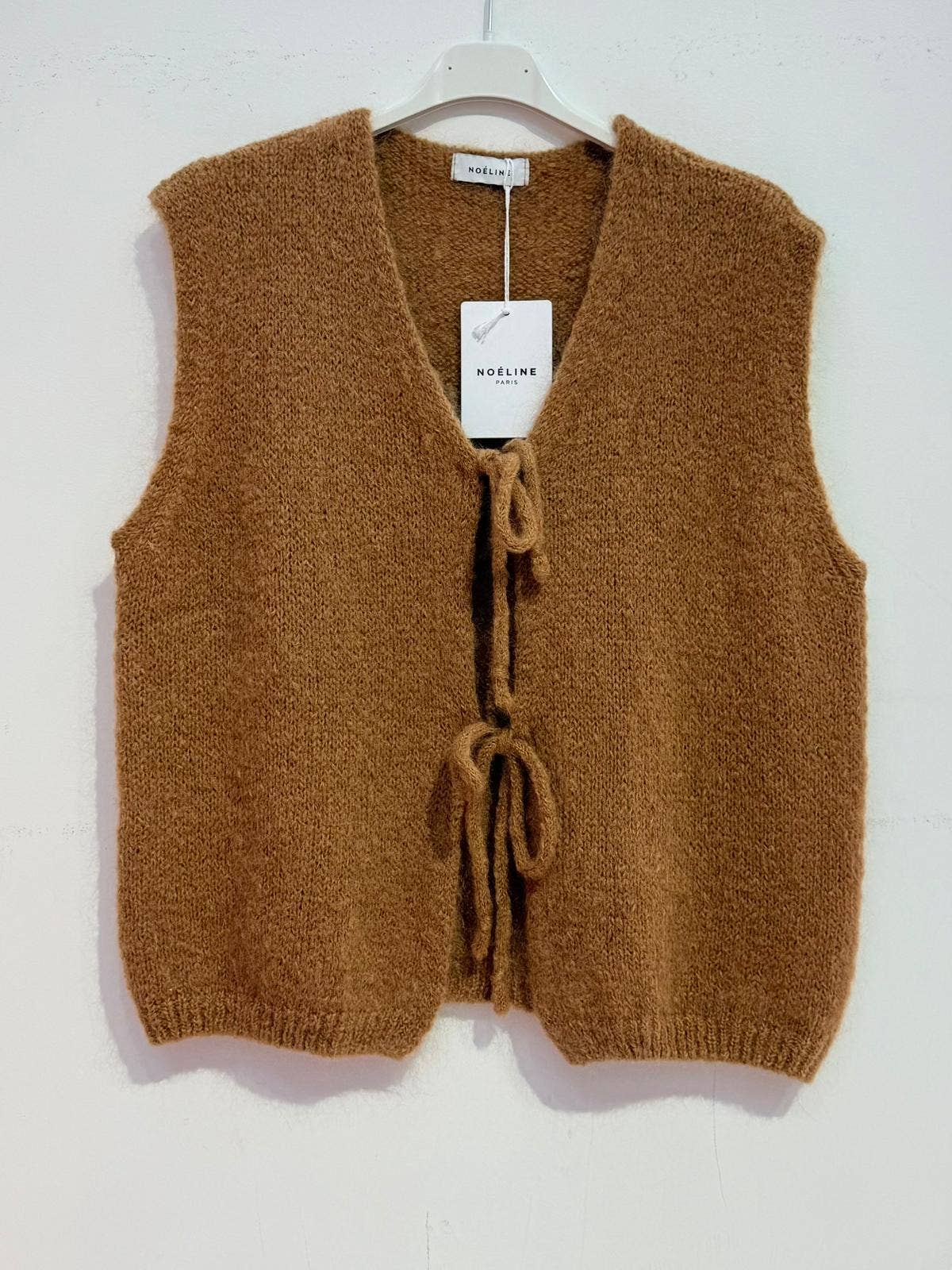 NOELINE - Vente Pull en maille – femme - Gilet en mohair et laine 76776