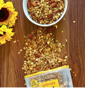 BOLA granola - Wholesale Granola - BOLA granola Original, Crunchy Almond & Pepita - 16oz1