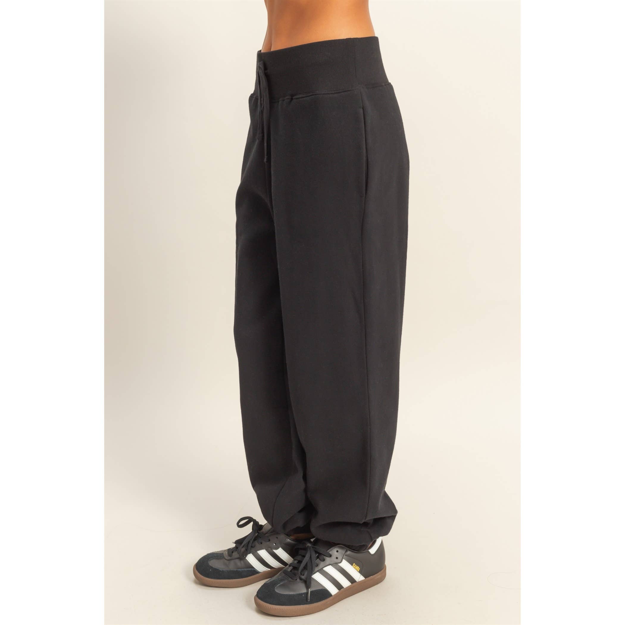 Double Zero - Vente Pantalon – femme - Pantalon de jogging taille haute19