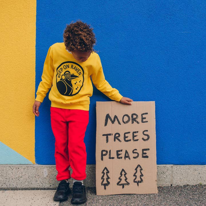 hello DODO - Wholesale Sweatshirt - Kids - Keep On Raven Kids Sweatshirt2