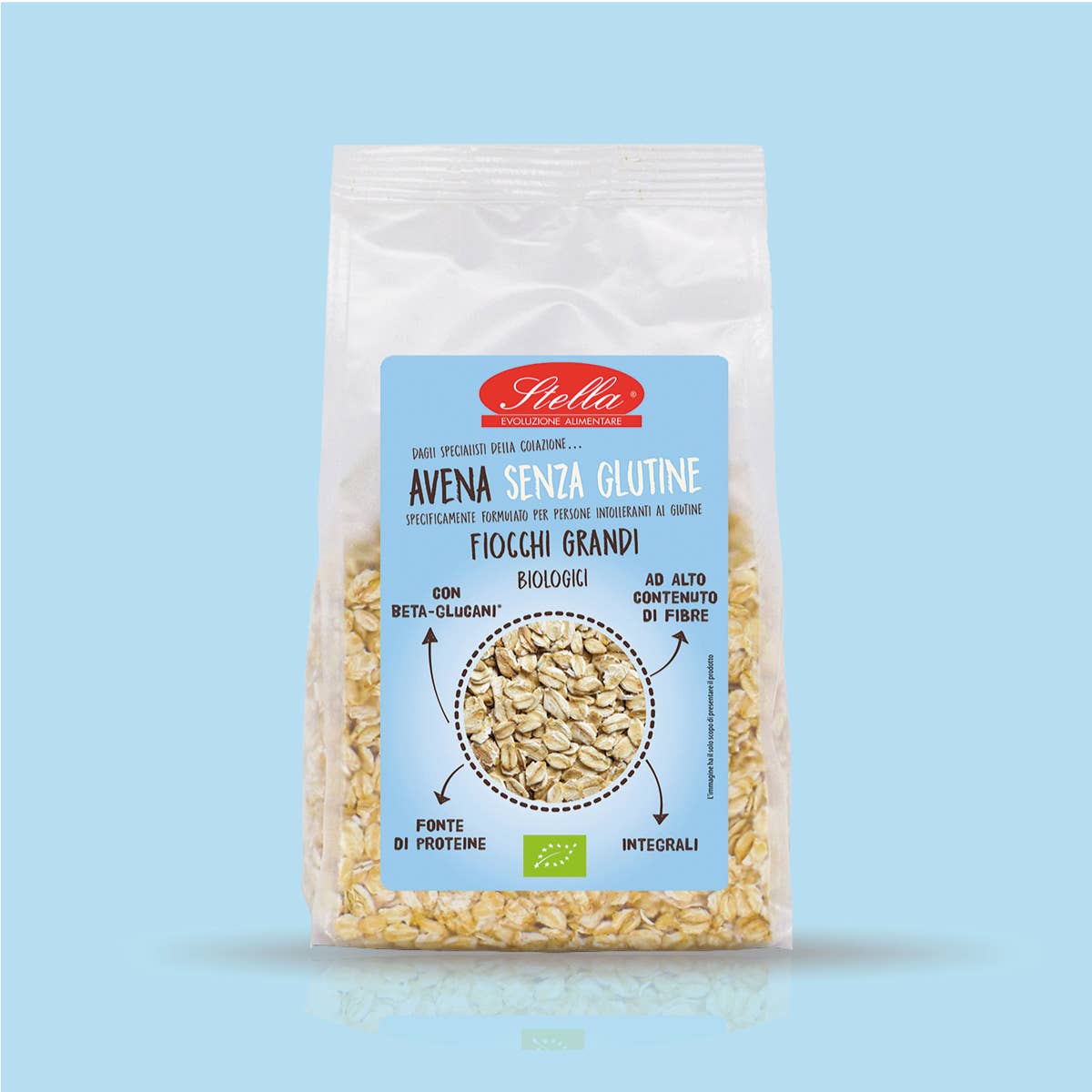 Stella Foods s.r.l. - Wholesale Oats - STELLA Organic Gluten-Free Large Oat Flakes 400g4